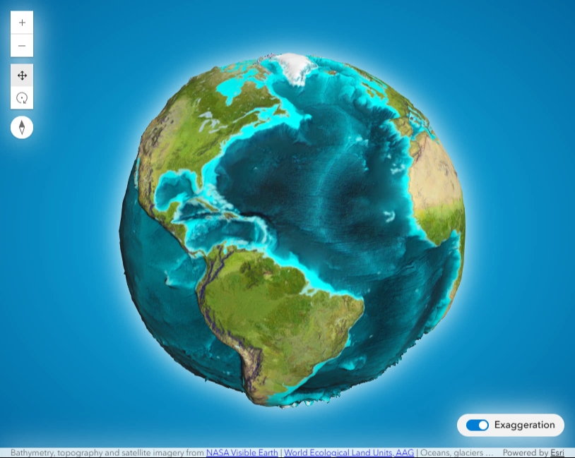 Color Slider Histogram Map